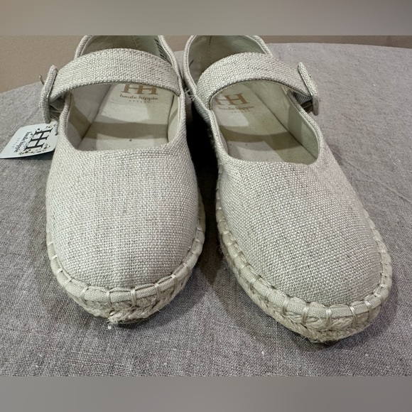 NEW Haute Hippie Cecily Women’s Shoes Espadrilles Beige  Size 6.5 Canvas - Picture 3 of 6